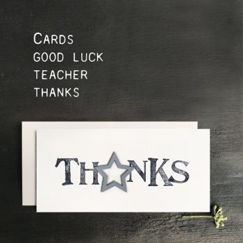 Teacher, Thanks, Sorry & Good luck