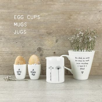 Mugs, Jugs & Egg cups